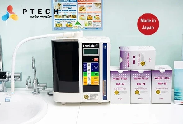 Lắp đặt máy điện giải tạo nước ion kiềm Kangen Leveluk SD501